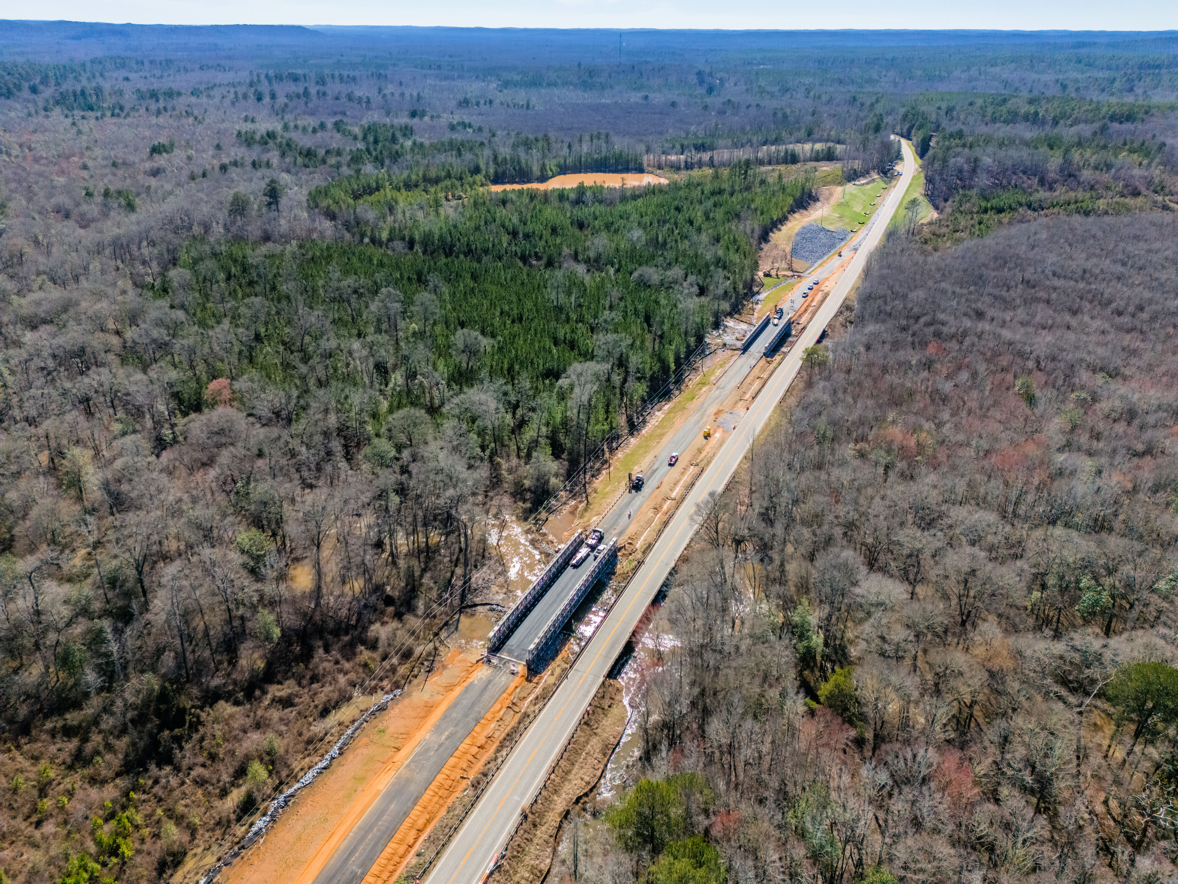 Acrow Detour Bridges in Alabama