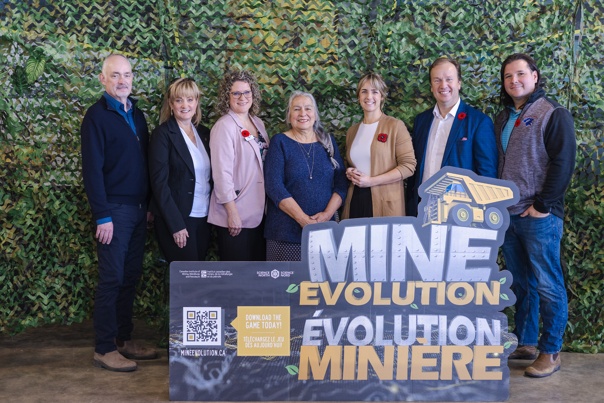 Mine Evolution game launch at Dynamic Earth in Sudbury, Ontario