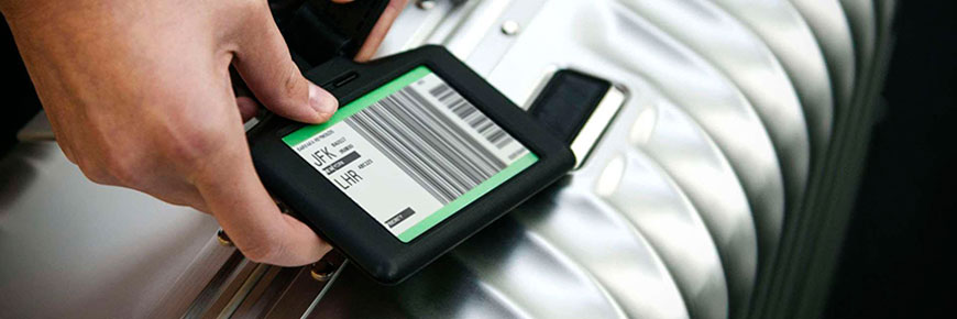 ViewTag Electronic Bag Tag Simplifies Airport Check-in. 
