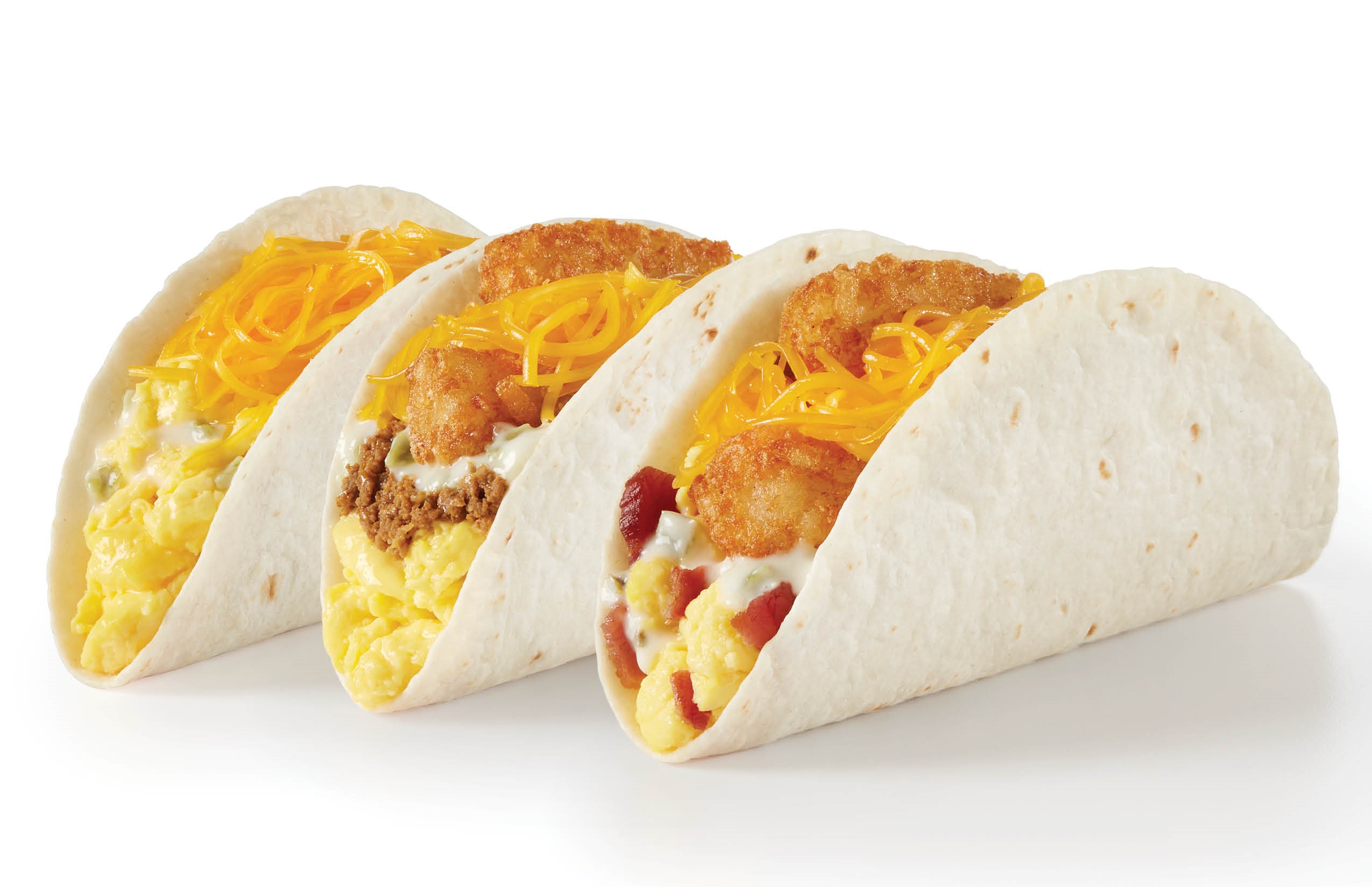 Early Bird Gets the Taco Del Taco Adds Double Cheese