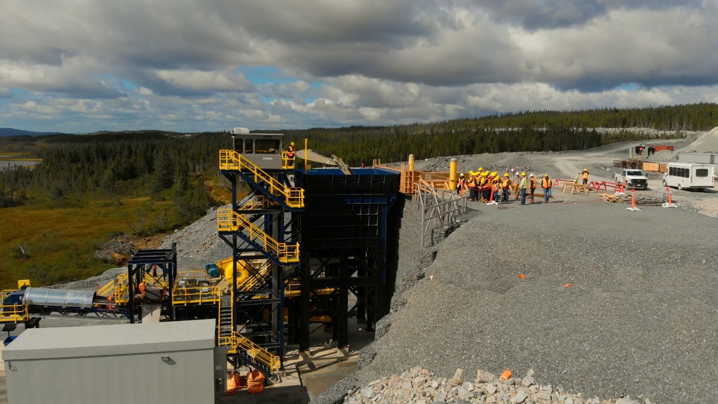 Installation of the Primary Crusher - September 2024