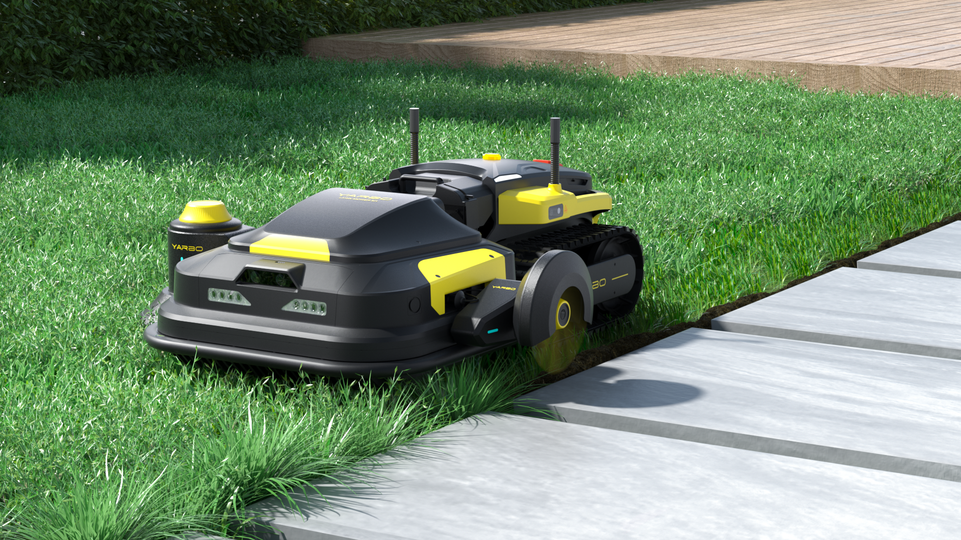 Smart Tech Yard Care Made Easy: Yarbo- a smart yard care multi-functional robot you can control from the comfort of your couch all year round.