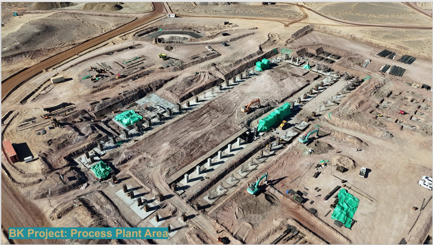 Bayan Khundii Project Process Plant Construction