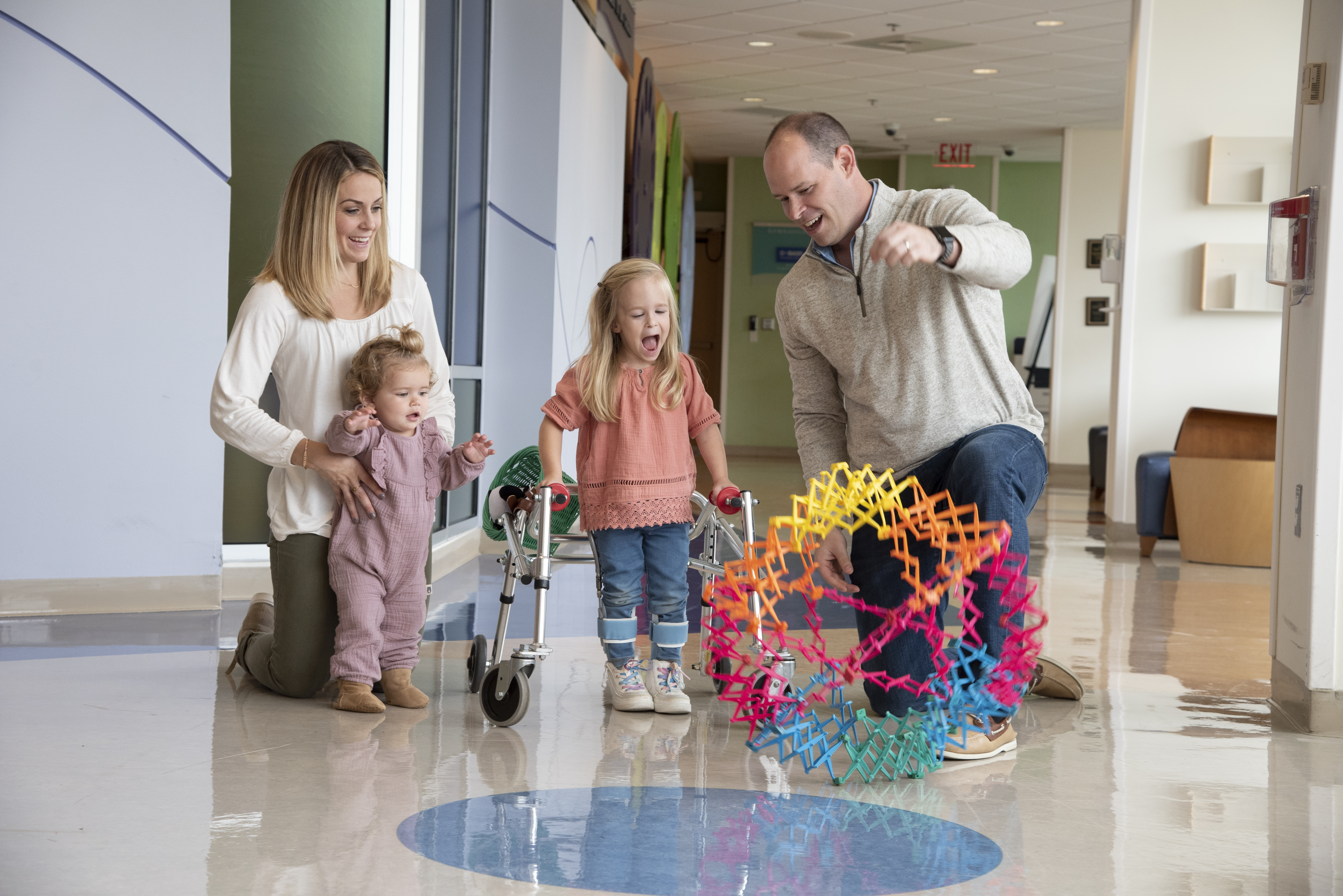 Colbie was born at 23 weeks and was diagnosed with cerebral palsy, She is thriving today because of the specialized care she receives at Children’s Specialized Hospital.