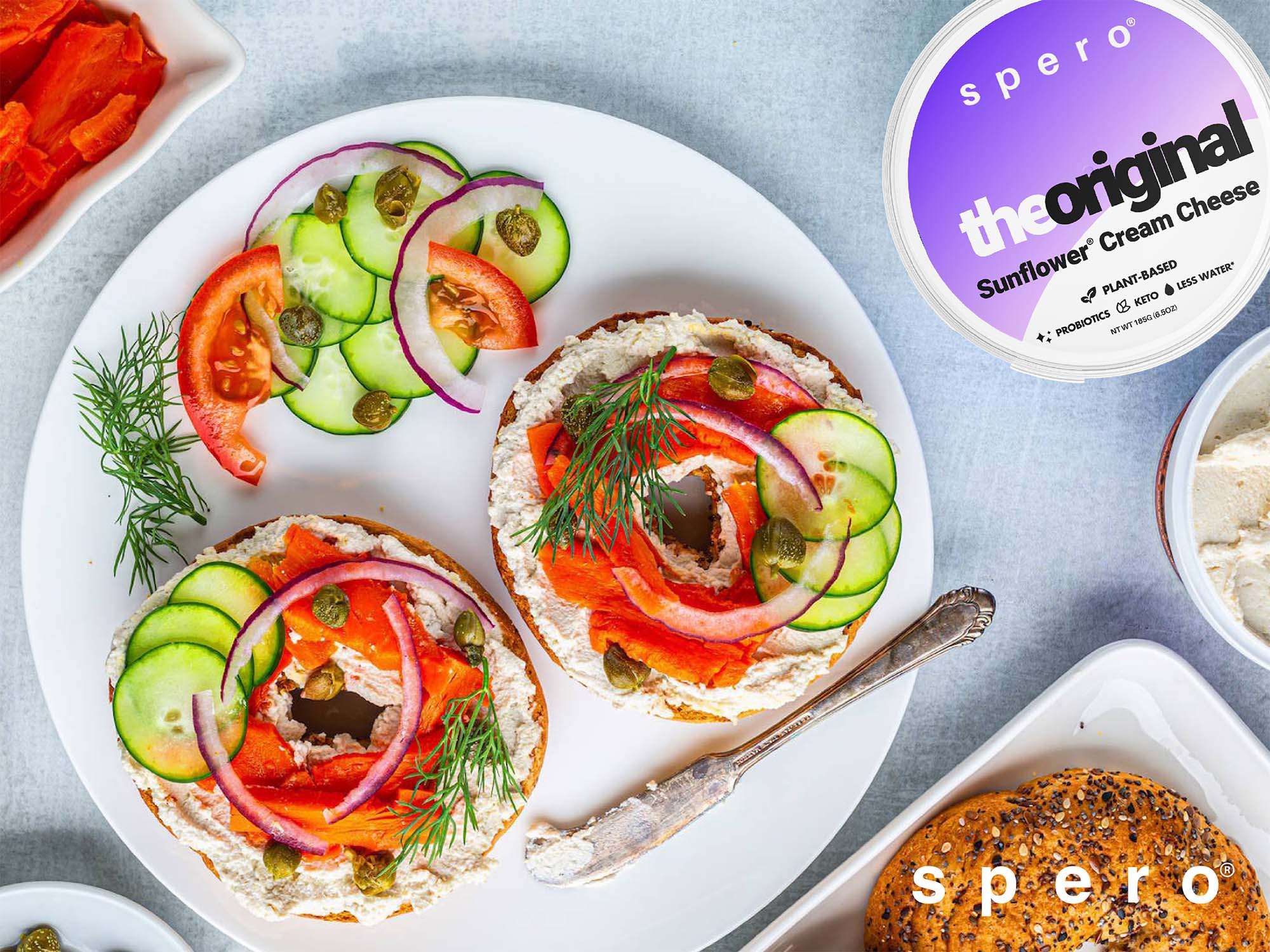 Spero Sunflower Cream Cheese