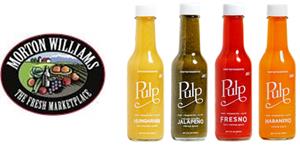 Edible Garden’s new line of Pulp sustainable gourmet sauces available at Morton Williams Supermarkets