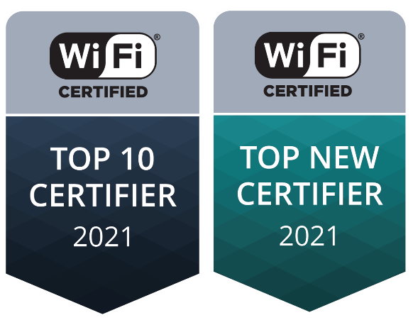 Wi-Fi Alliance honors 2021 Wi-Fi CERTIFIED leaders