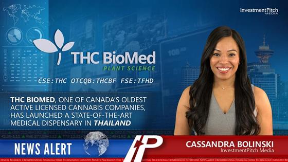 THC BioMed, one of Canada’s oldest active licensed cannabis companies, has launched a state-of-the-art medical dispensary in Thailand.: THC BioMed, one of Canada’s oldest active licensed cannabis companies, has launched a state-of-the-art medical dispensary in Thailand.
