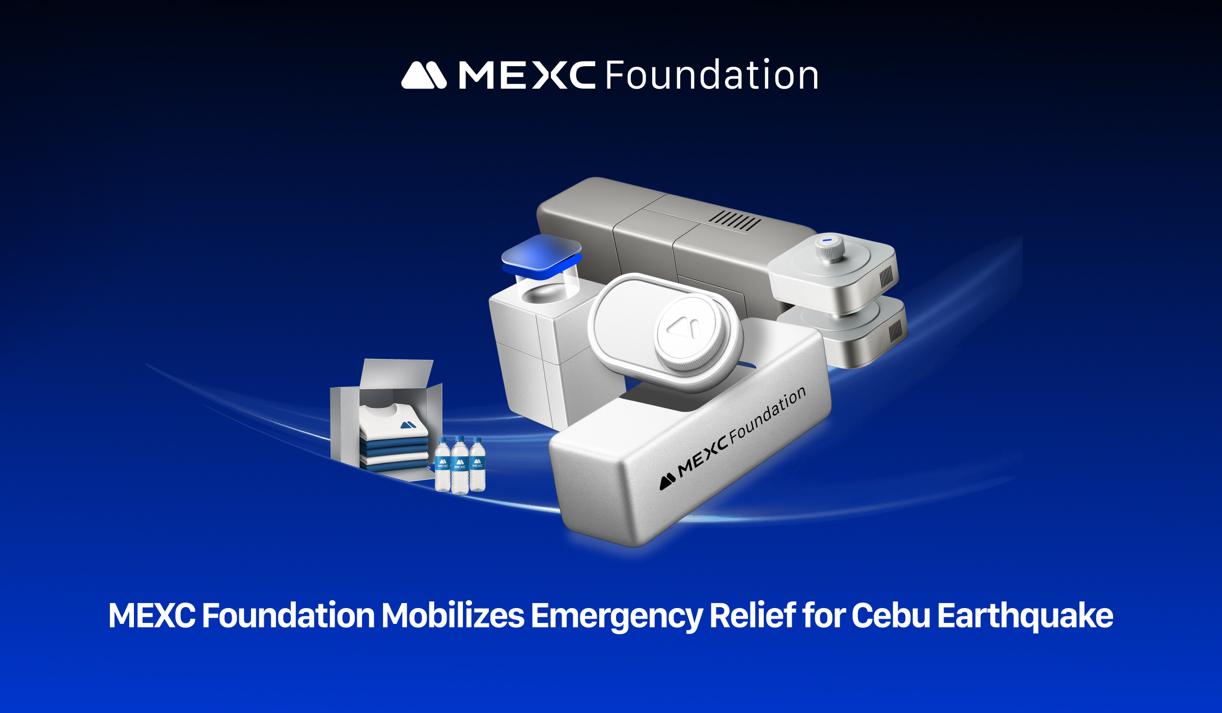 MEXC Foundation Mobilizes Emergency Relief for Cebu Earthquake