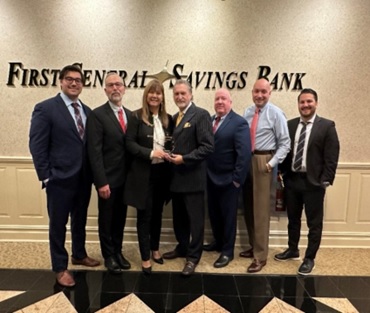 Executive Leadership Team Members at First Central Savings Bank.