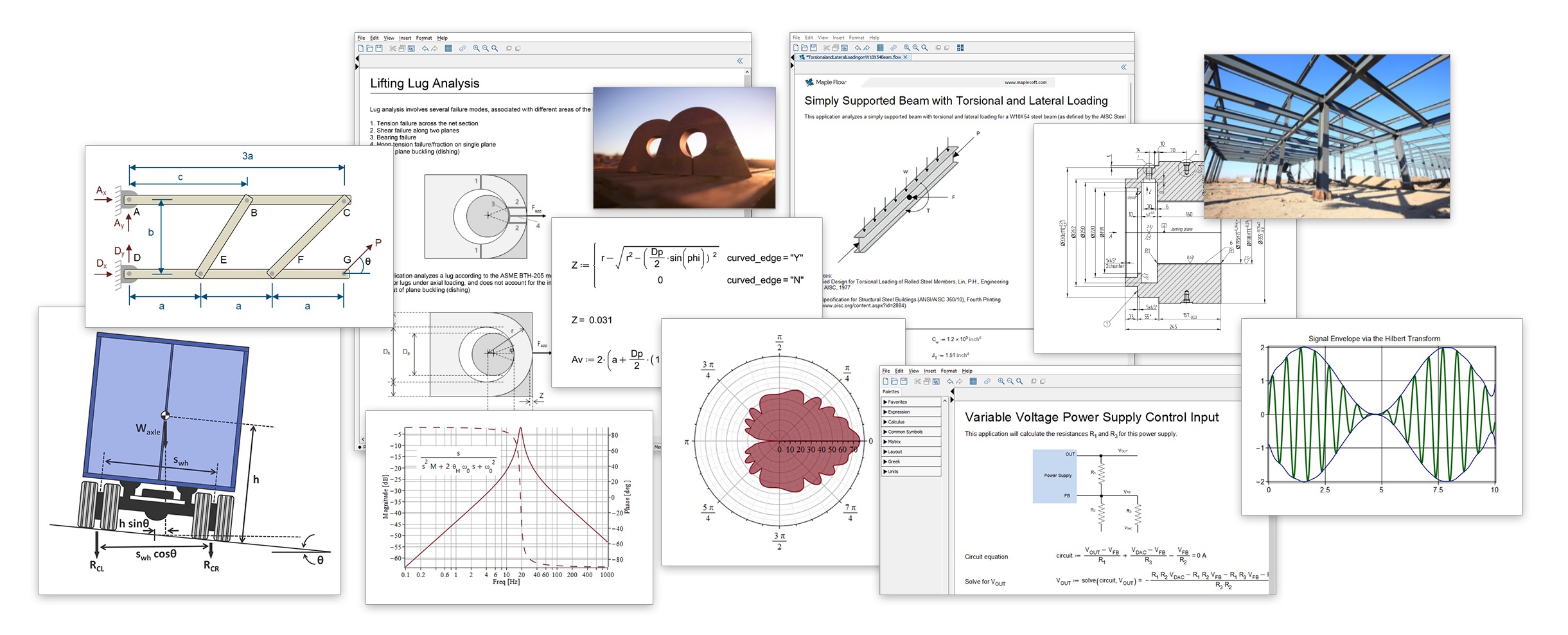 Maple Flow 2022 is an efficient calculation tool that lets engineers easily combine mathematics and documentation in a clean flexible layout.