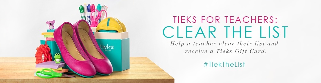 Tieks For Teachers: Clear the List