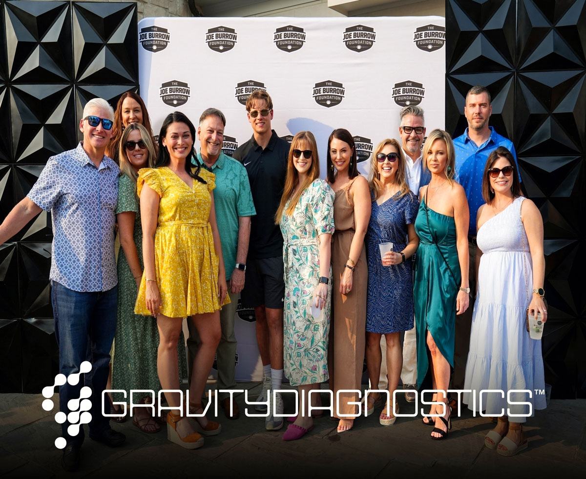 Gravity Diagnostics Teams Up with Joe Burrow Foundation to Raise Money for Those Experiencing Mental Health and Food Insecurity Issues