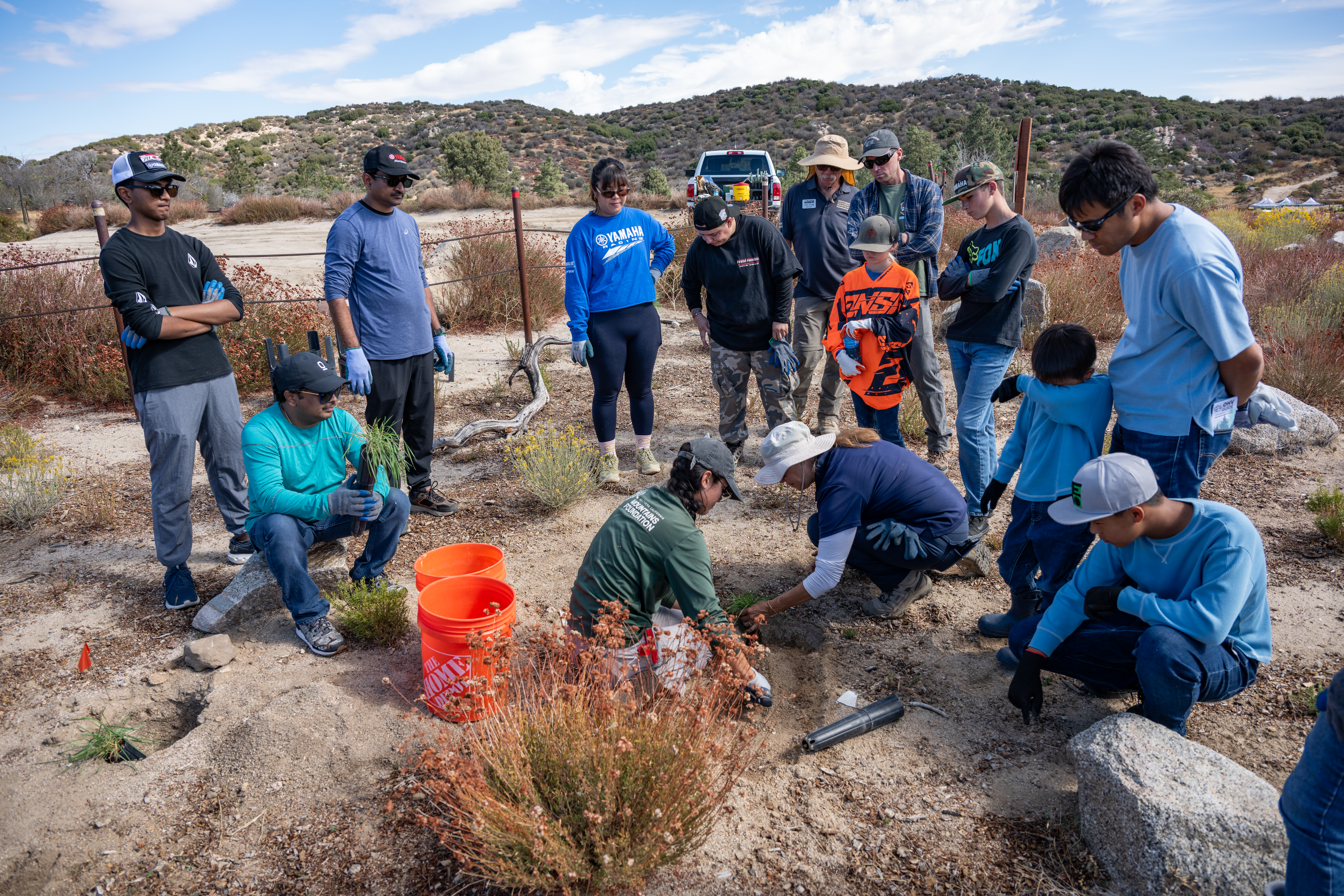 2025 Yamaha OAI National Public Lands Day Employee Volunteer Event