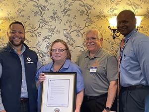 AmeriCorps CEO Presents Award Honoring 30 Years of Distinguished Service