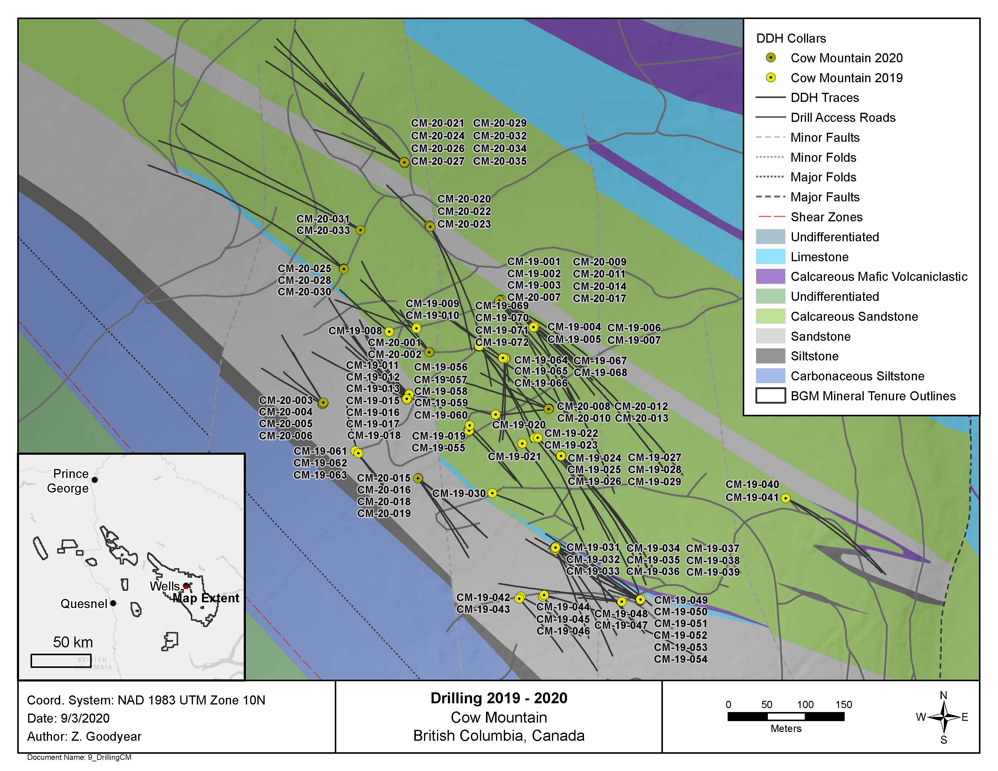 Cow Mountain and Valley Zone 2019 and 2020