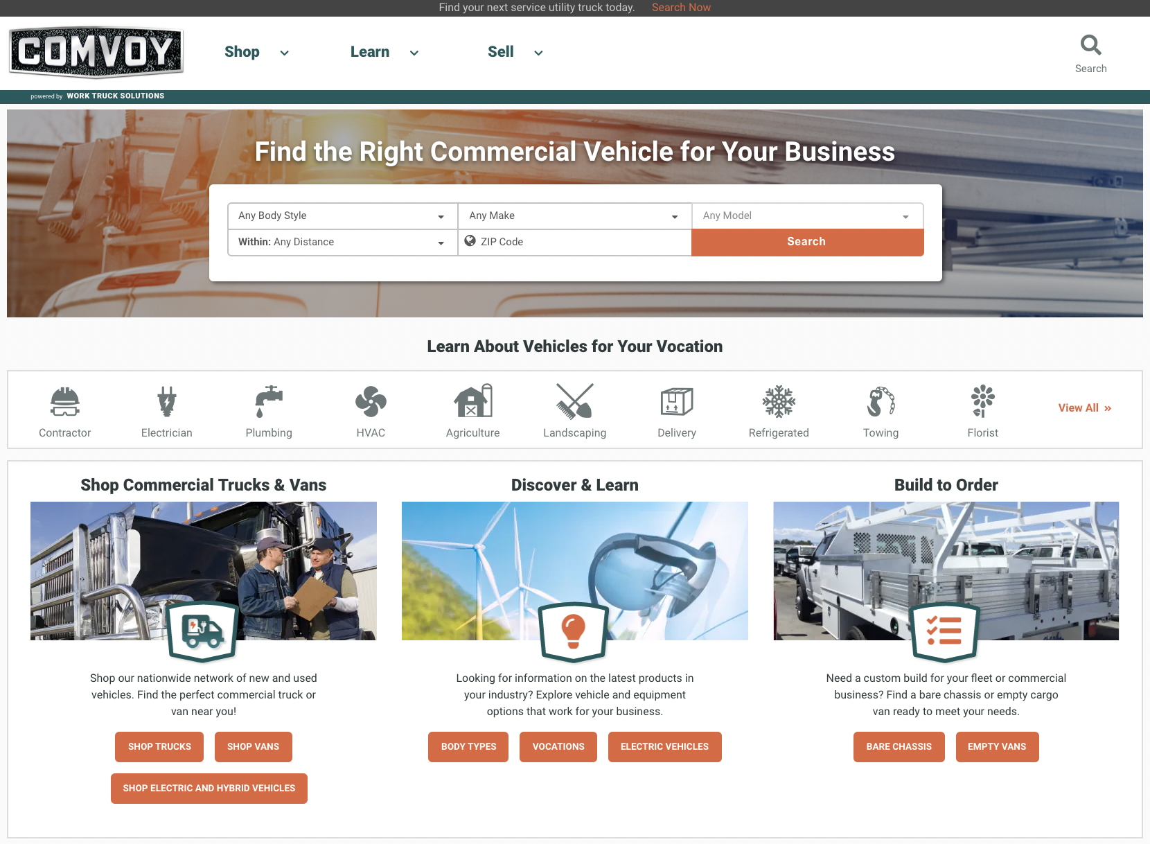 National Commercial Truck Locator