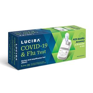 The Lucira COVID-19 & Flu Test provides what is needed to help health systems and individual doctors address this year’s Covid & flu season: PCR-quality accuracy, results in 30 minutes or less, the flexibility to test anywhere at the point-of-care, and the ability to run unlimited simultaneous tests.