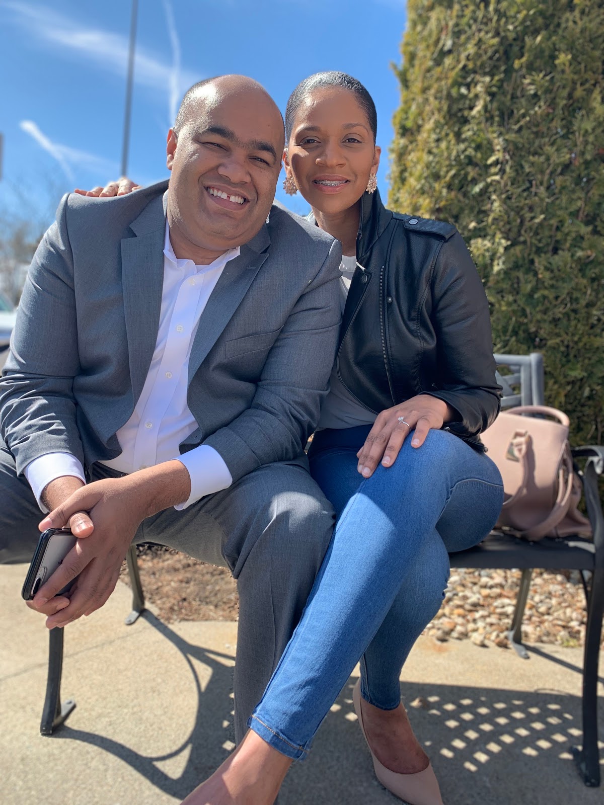 Arthur Depina and Ana Fernandes