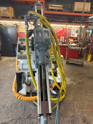 Long-Hole Drill, Front View 