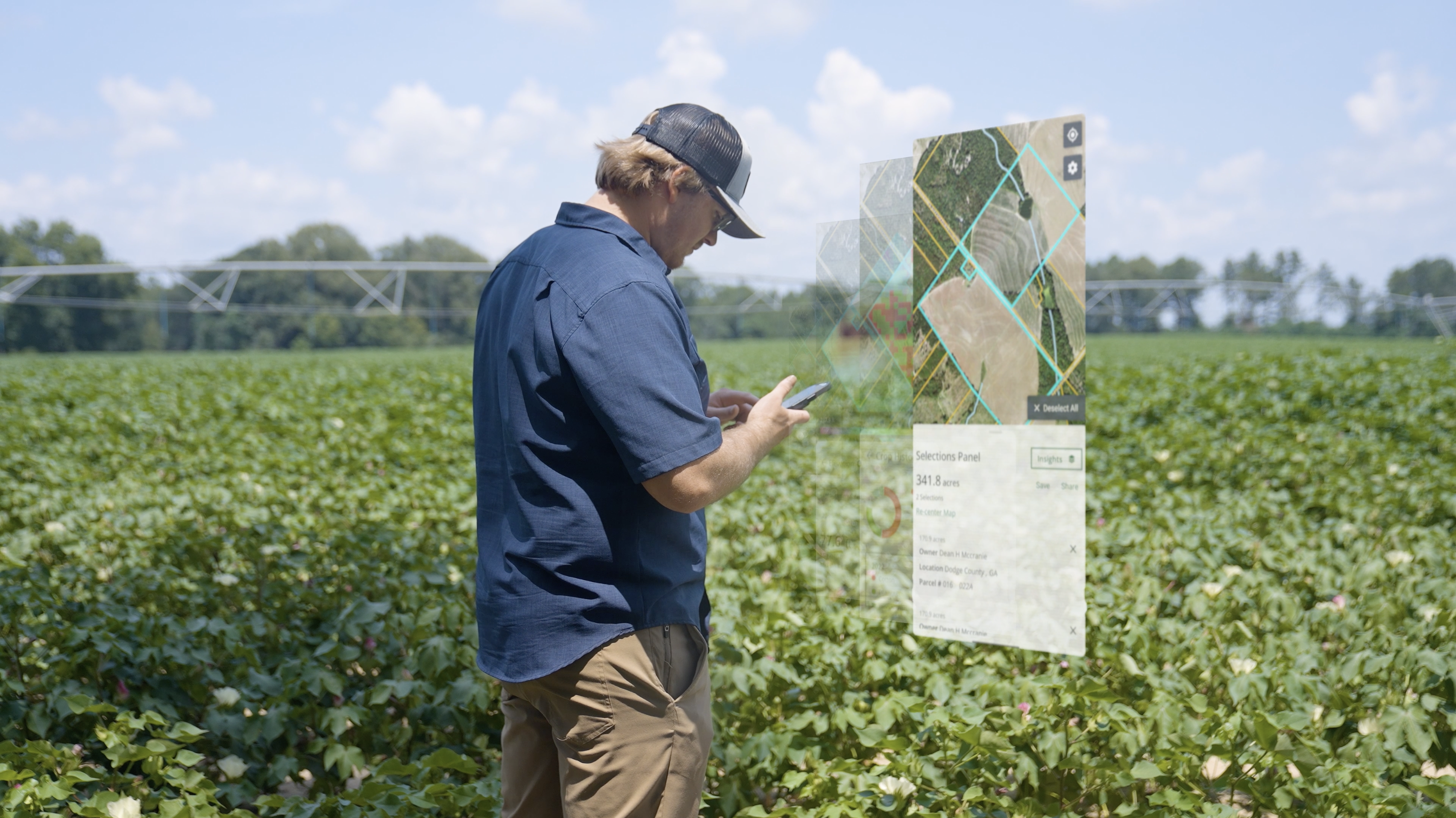 Using Acres in the field.