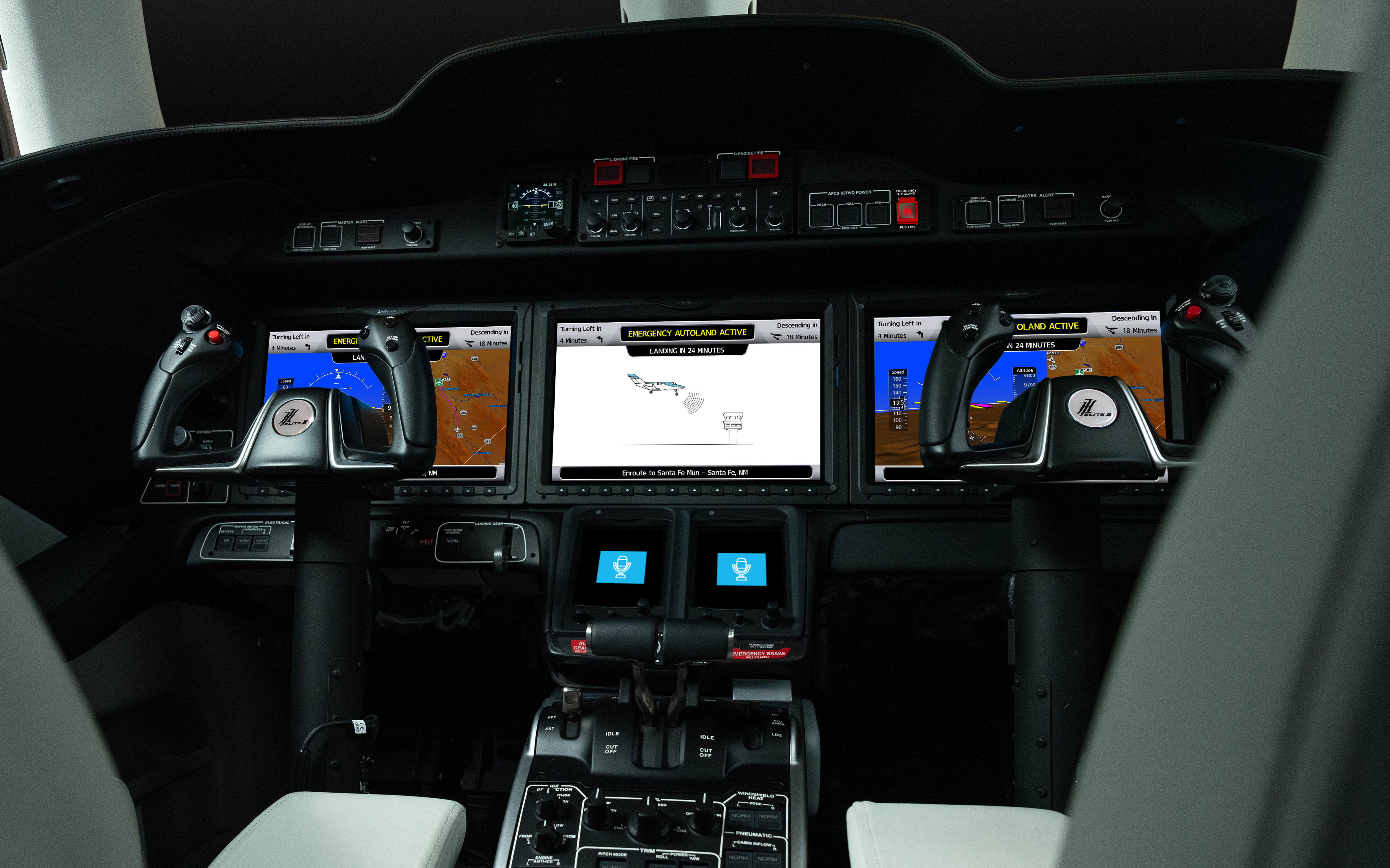 HondaJet Elite II Emergency Autoland