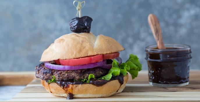 California Prune Juicy Burger