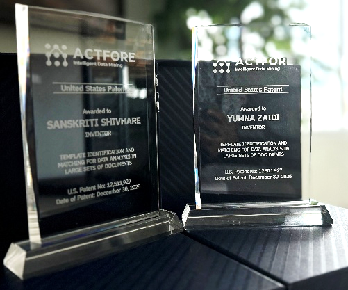 ACTFORE Secures Patent for Template Identification and Matching Technology, Transforming Large-Scale Document Analysis in Breach Response