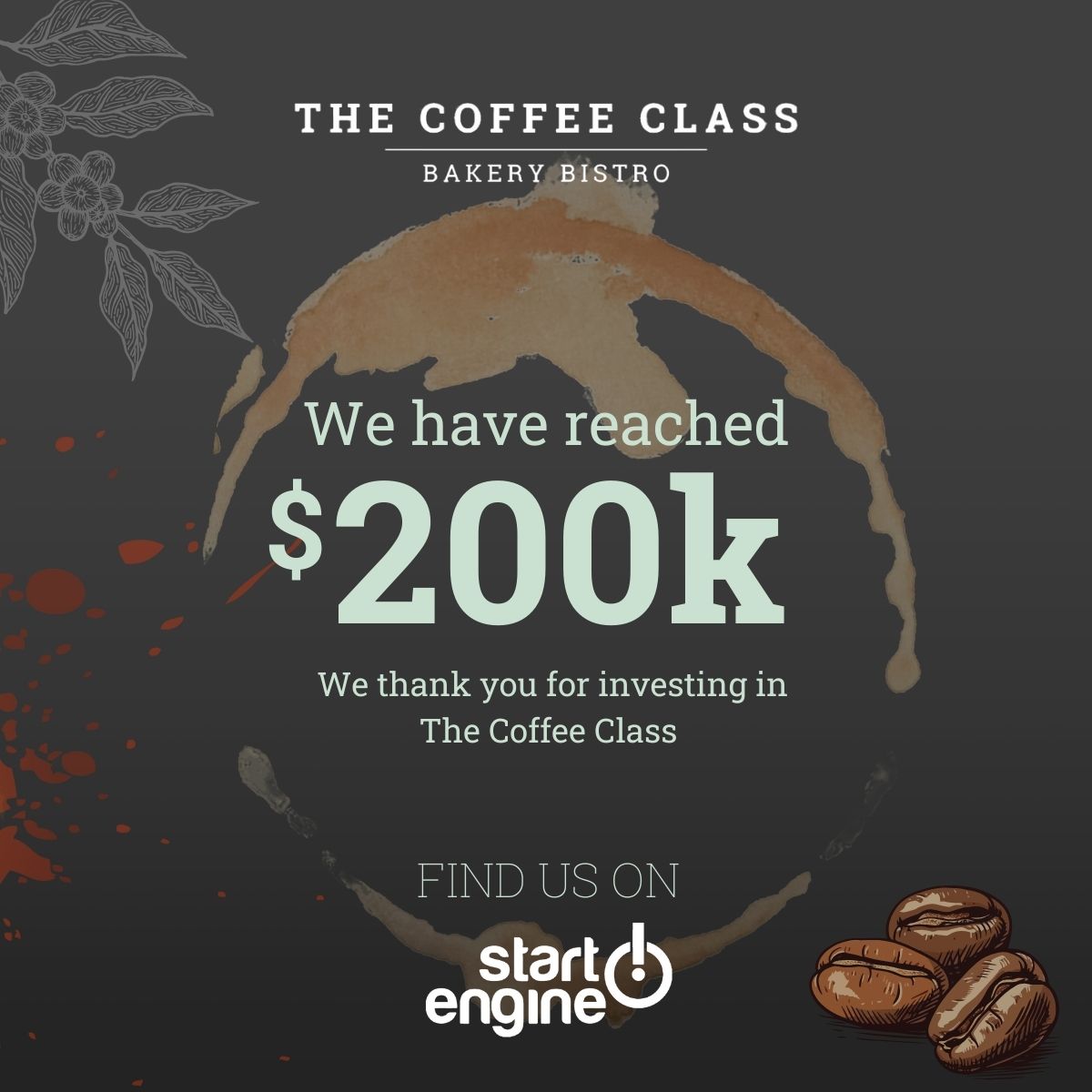 The Coffee Class Hits $200K Milestone on StartEngine