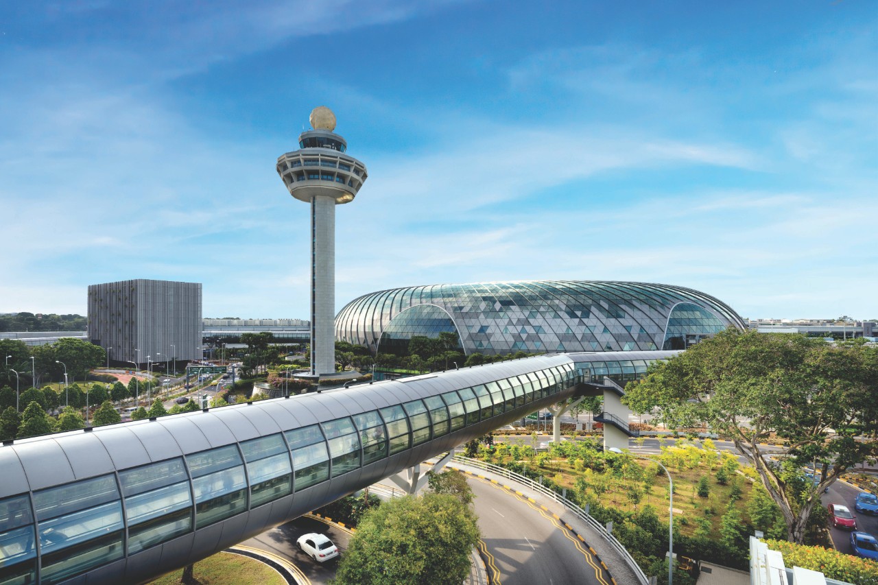 Singapore Changi Airport Control Tower