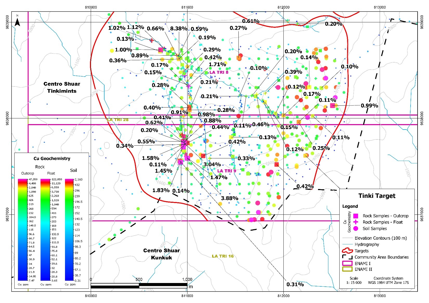 Image 2: Early-stage prospecting results from Solaris 1