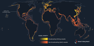 Satellite radar reveals dark vessels