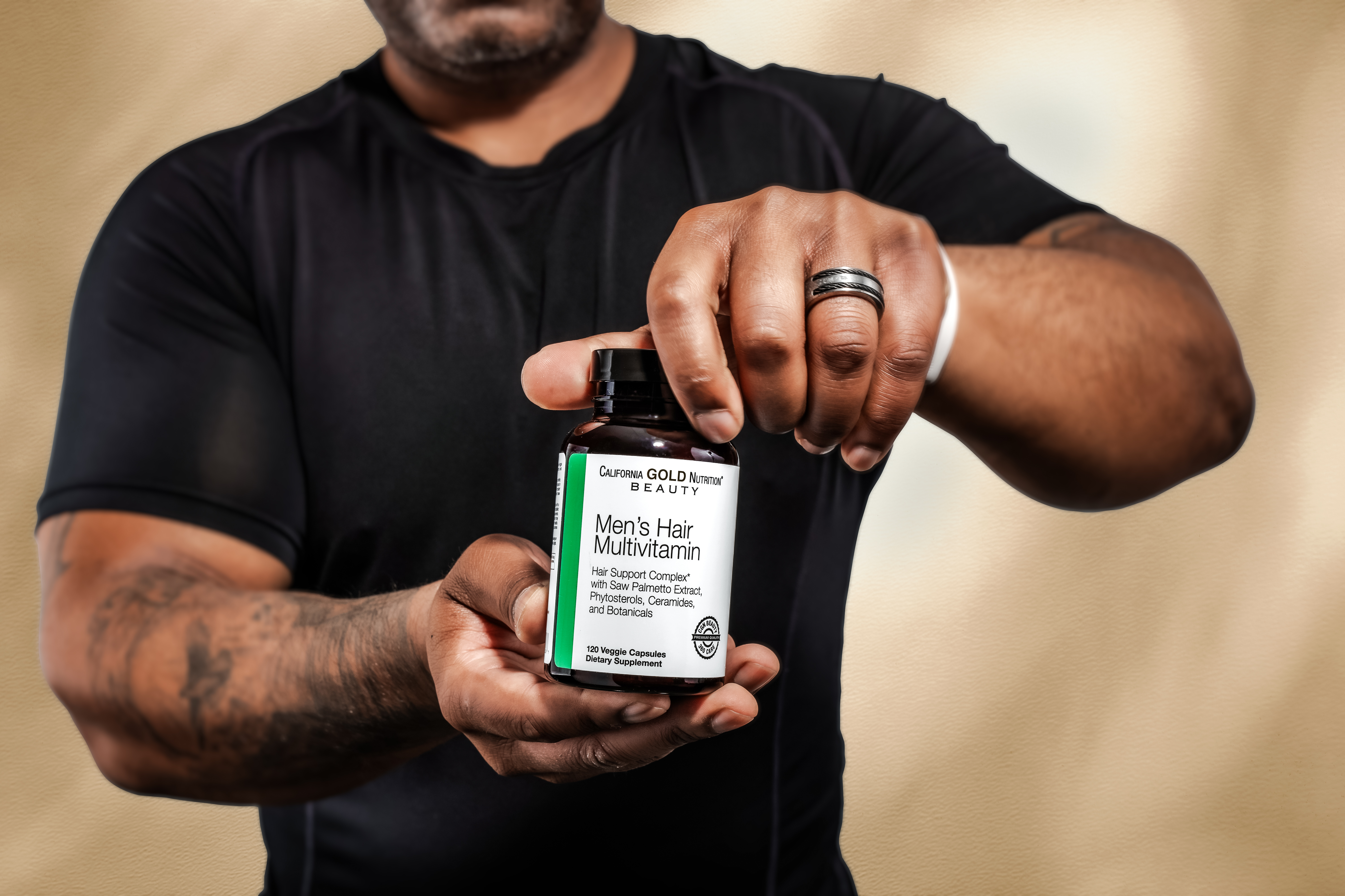 The launch of California Gold Nutrition Beauty includes specialized Hair Multivitamins for women and men. Each comprehensive formula features vitamins, minerals and essential nutrients including high-potency biotin, plus a Hair Dermal Complex with mixed tocotrienols, phytosterols, ceramides, and botanical extracts—carefully selected to nourish hair follicles.