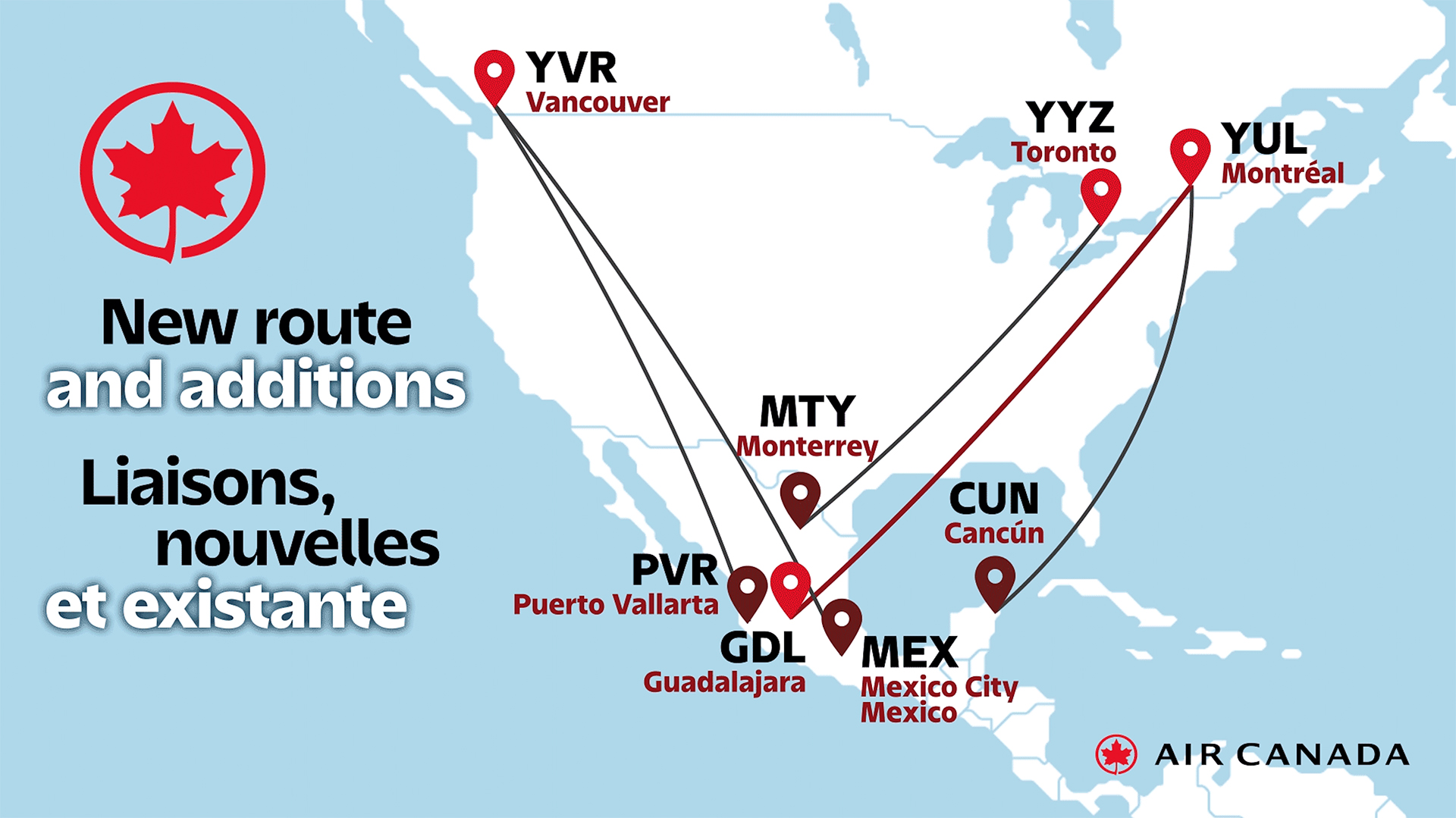 Air Canada Expands its Mexico Presence with New Montréal-Guadalajara Route and 18% More Capacity this Summer to Sought After Destinations, Supporting Canada’s Trade Diversification