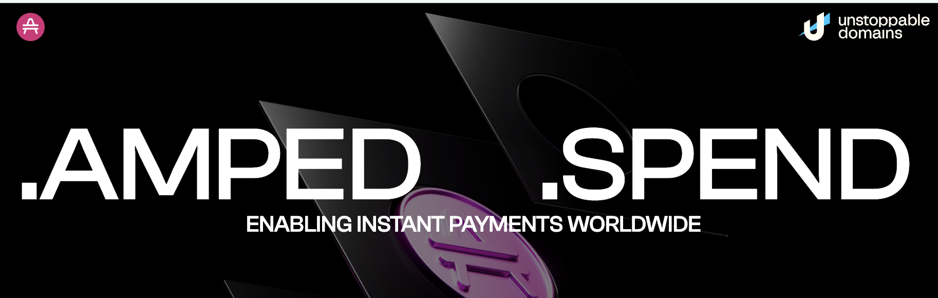 Unstoppable Domains and Amp.xyz