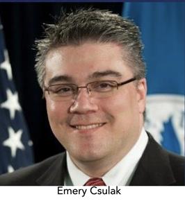 Emery Csulak, Principal Deputy Chief Info Officer, DOE