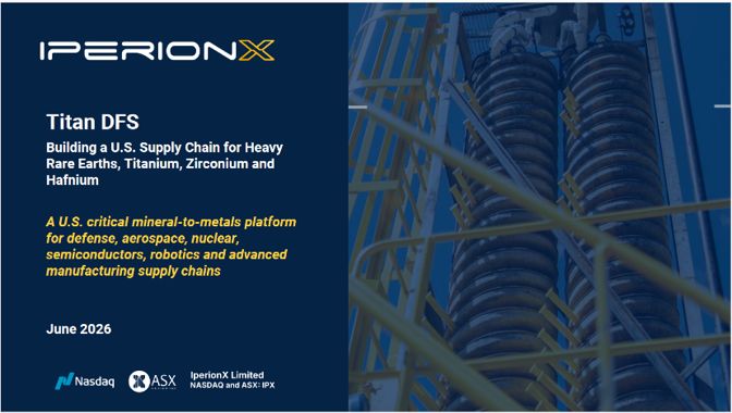 IperionX DFS presentation