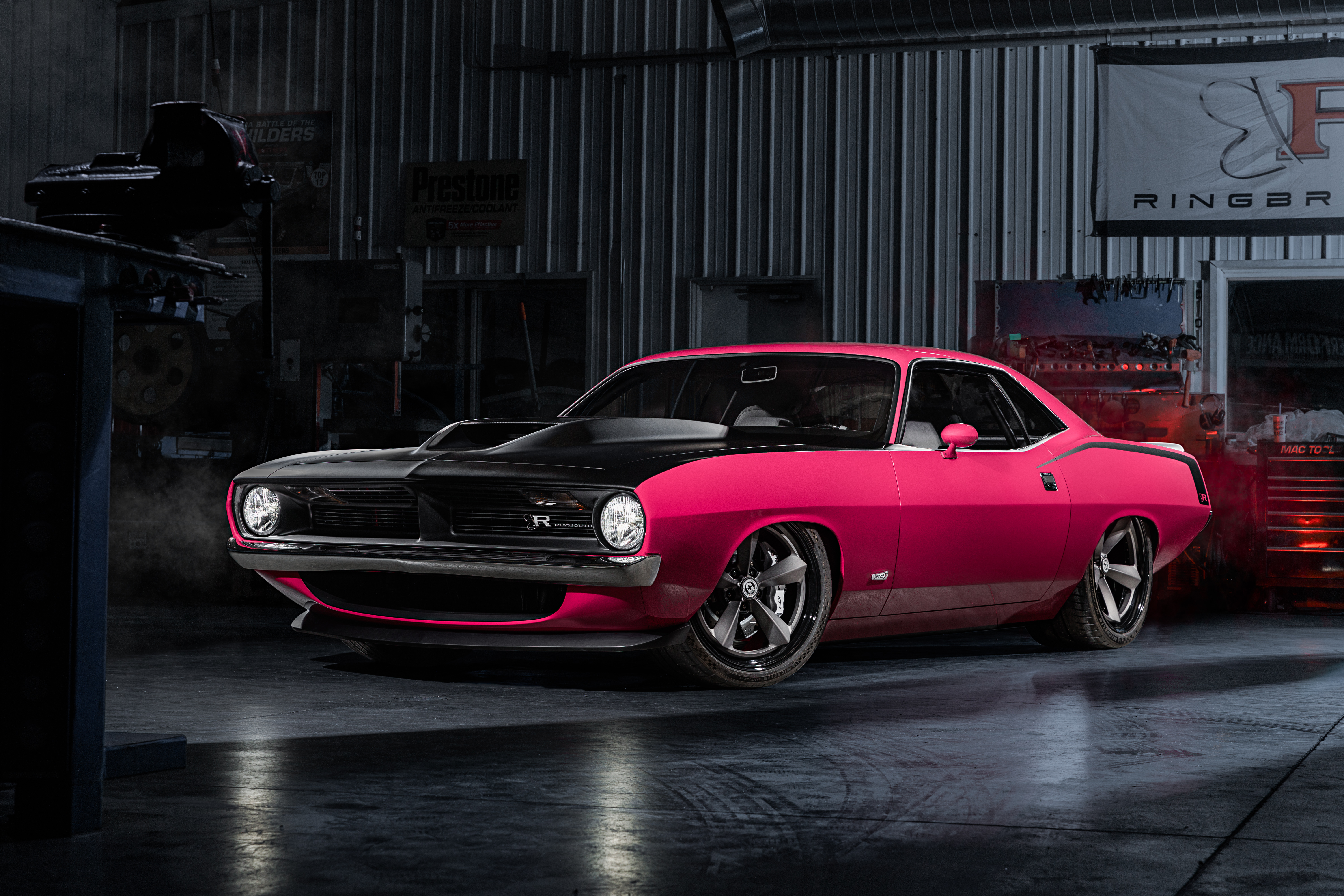 Gentex Corporation is once again the presenting sponsor of Michigan International Auto Show, and to celebrate, the company is partnering with Ringbrothers, a world-renowned custom car builder, to bring their recently unveiled 1970 Plymouth ‘Cuda, INFECTED,” to the show.