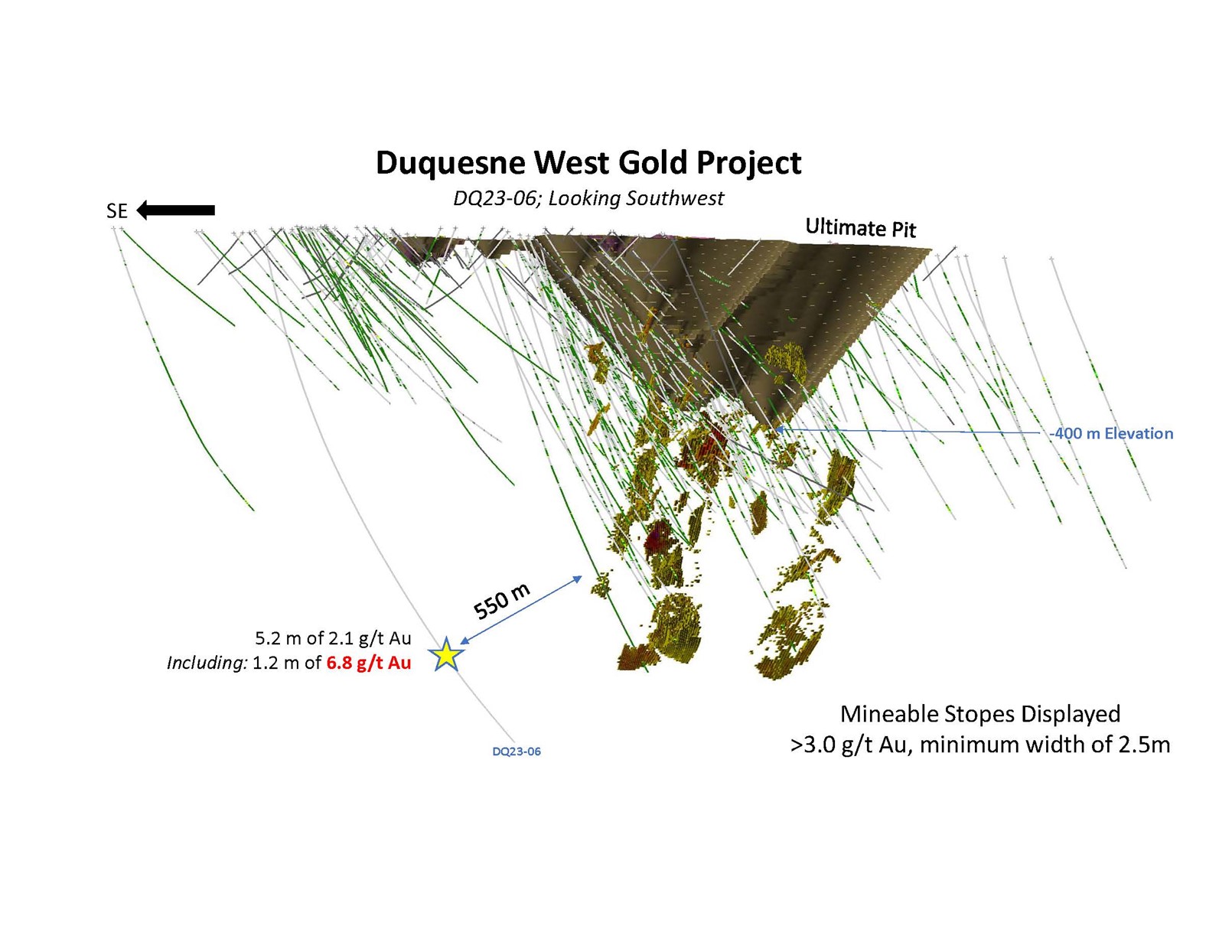 Duquesne West Gold Project