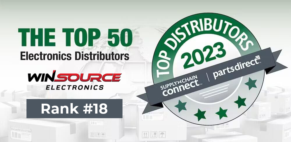 THE TOP 50 Electronics Distributors 2023 win-source
