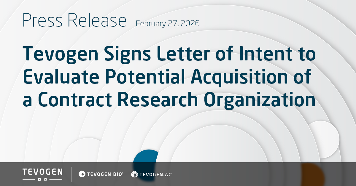 Tevogen Signs Letter of Intent to Evaluate Potential Acquisition of a Contract Research Organization 