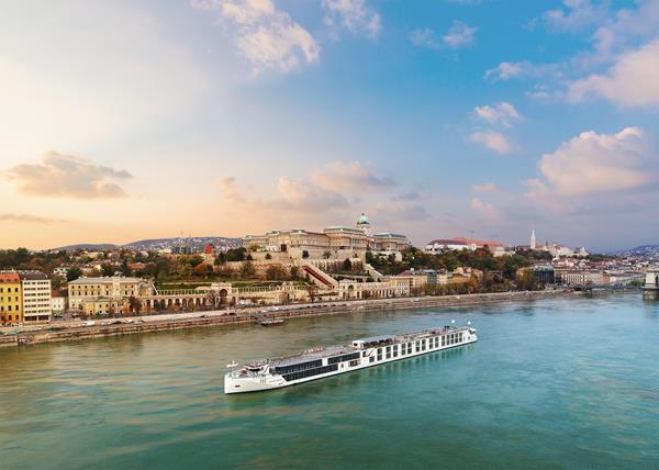 Crystal Ravel sailing in Budapest. Crystal River Cruises was named #1 River Cruise Line in Travel + Leisure's 2020 World's Best Awards.