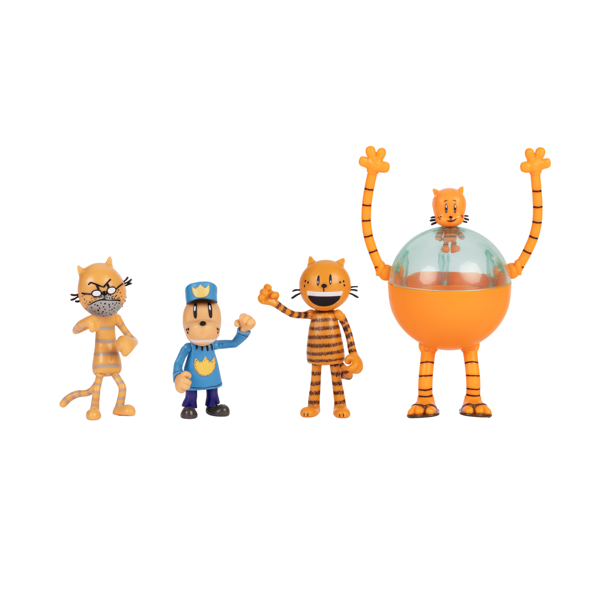 Dog Man 2.5 inch Figure Multipack 2