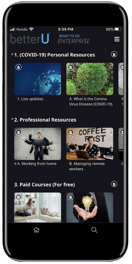 betterU’s Ready-To-Go COVID-19 Resource Toolkit