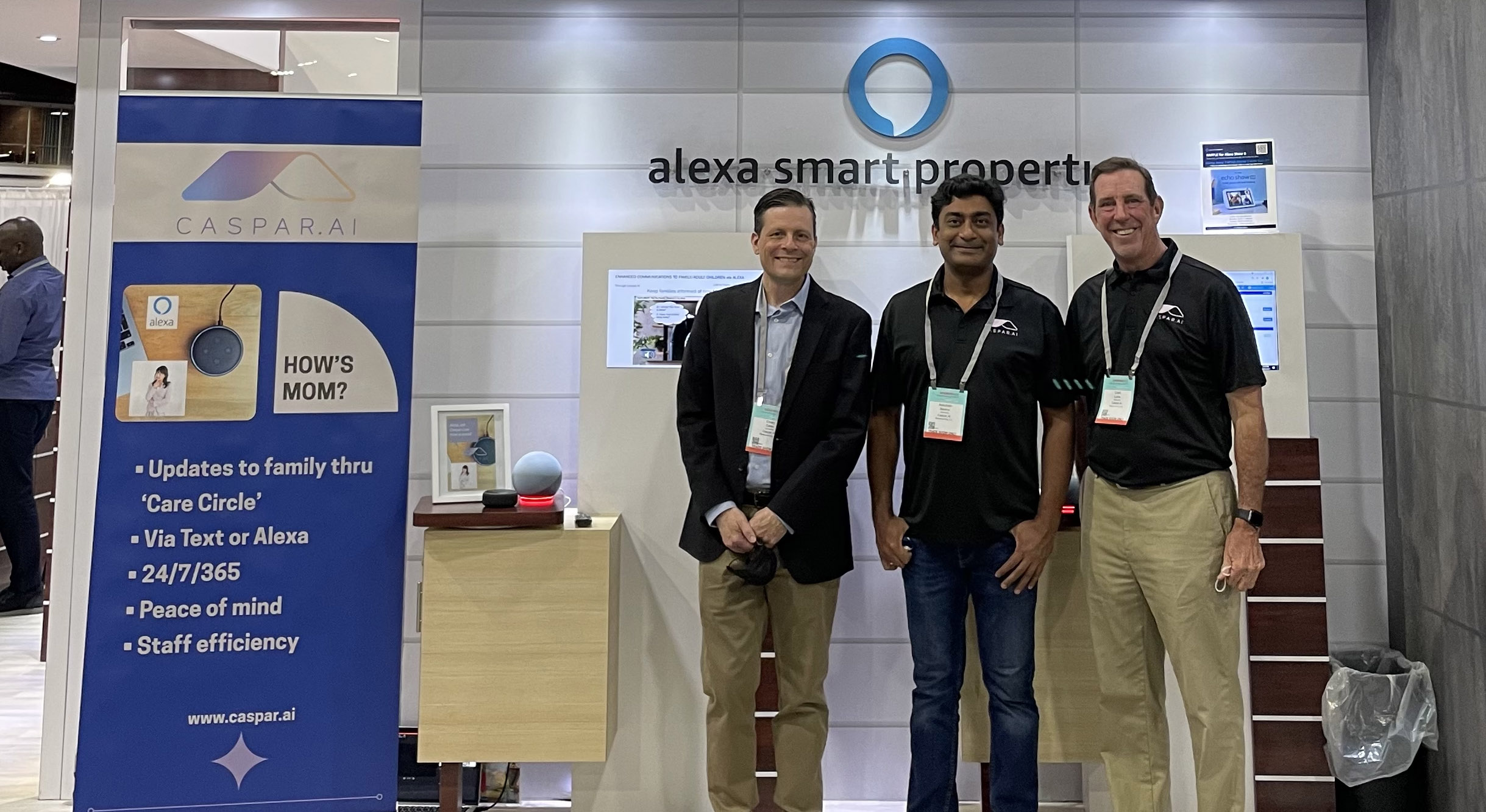 Caspar with Alexa Smart Properties