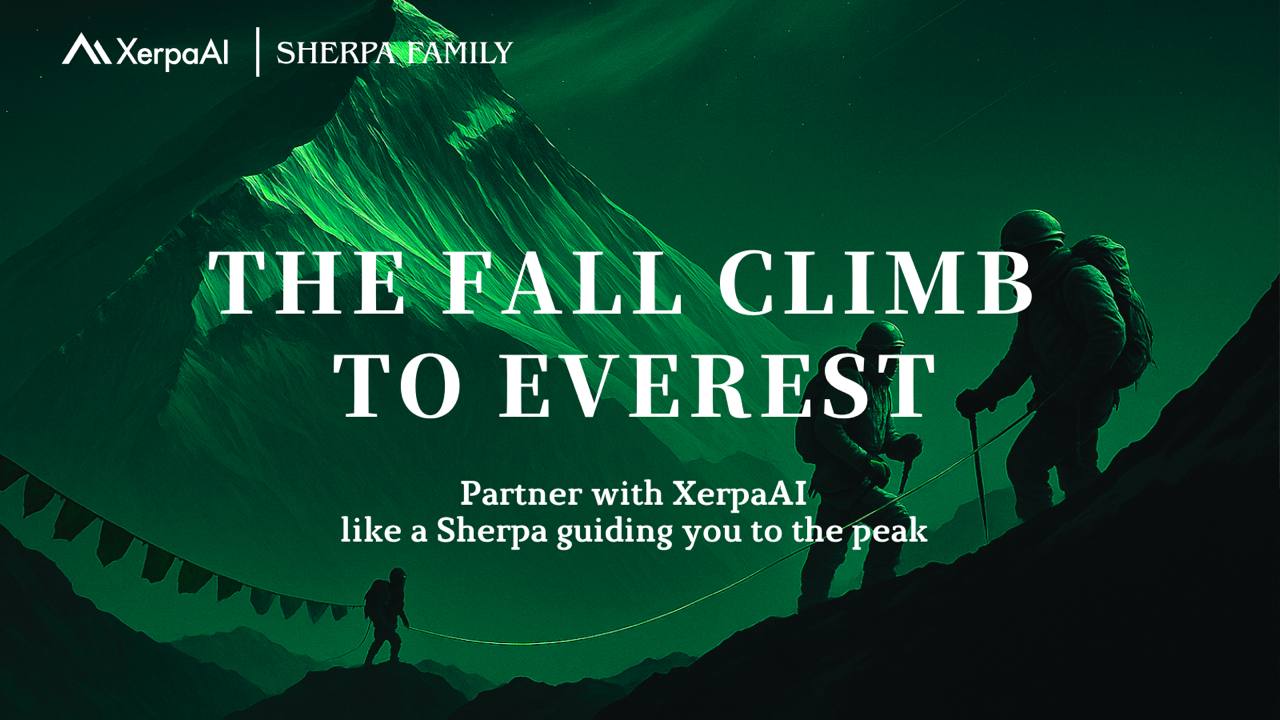XerpaAI Partners with Sherpa Guides to Support Historic Autumn Everest Summit Attempt