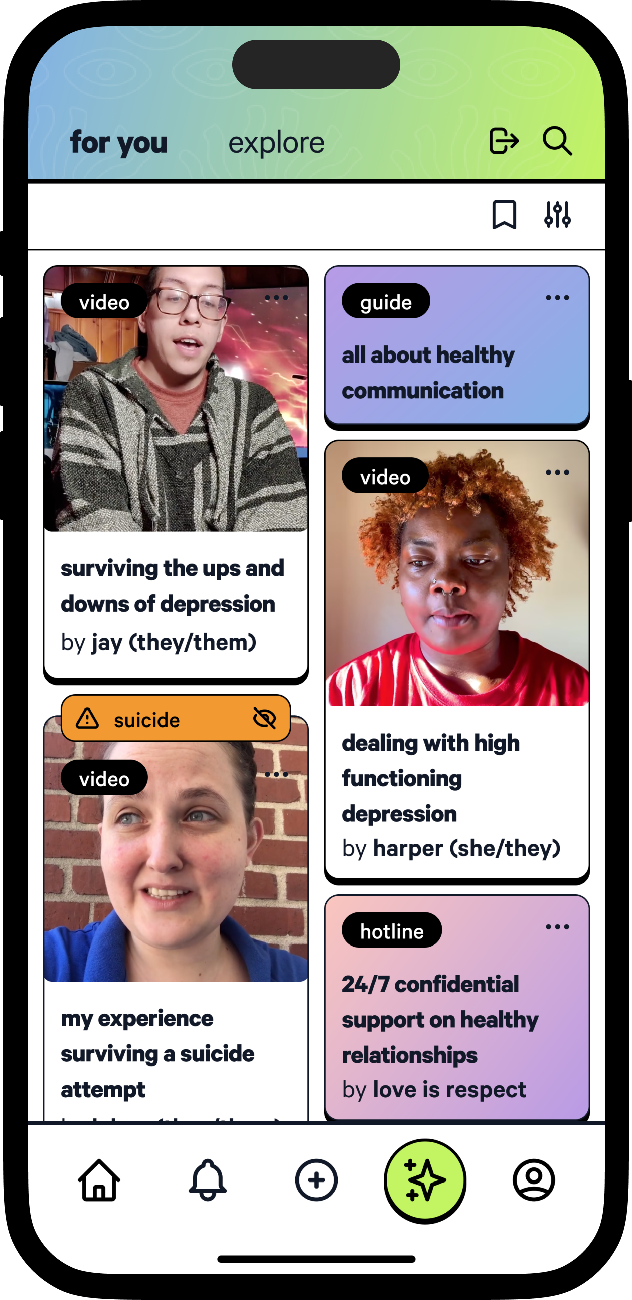 Mobile Platform for Young People Debuts Critical Support Resource Library Centering Holiday Depression and Self-Harm Ideation