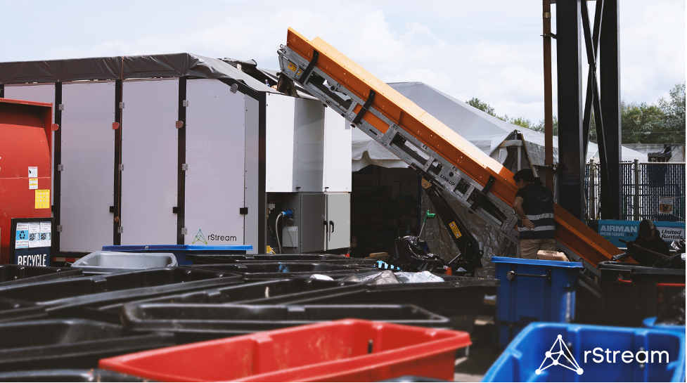 rStream's AI-powered sorting system