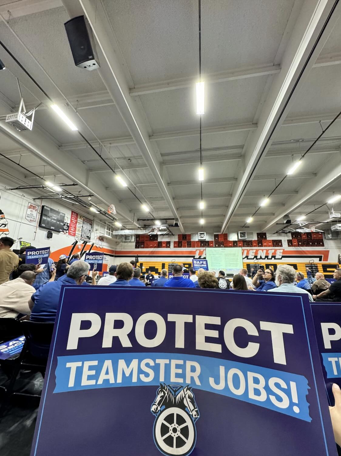 Teamster Sign