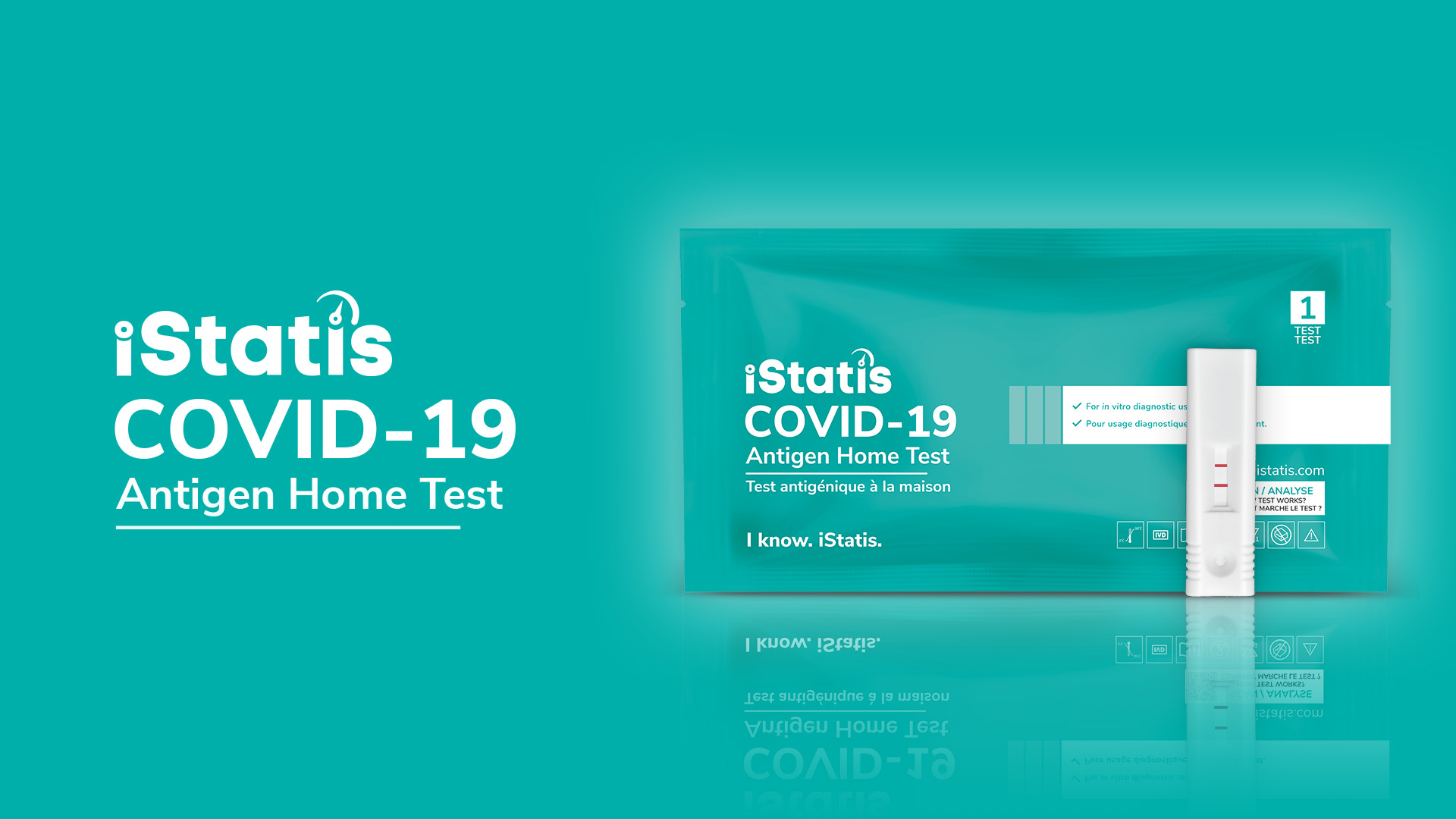 iStatis COVID-19 Antigen Test Pouch